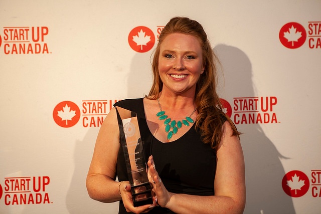 Katherine Regnier Wins Start Up Canada Award