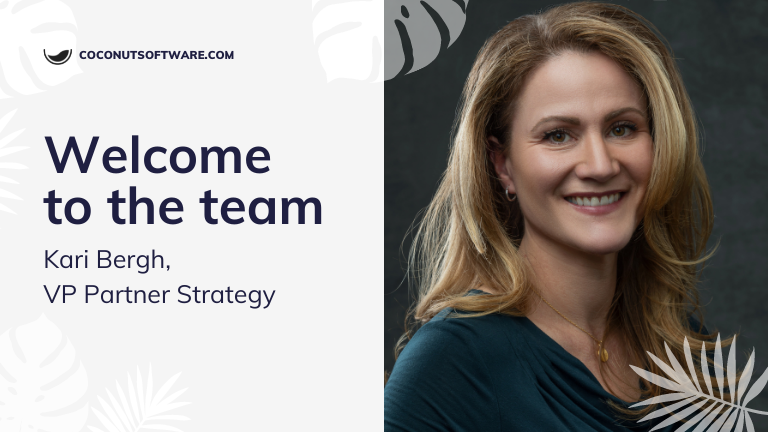 Kari Bergh joins Coconut Software as VP, Partner Strategy